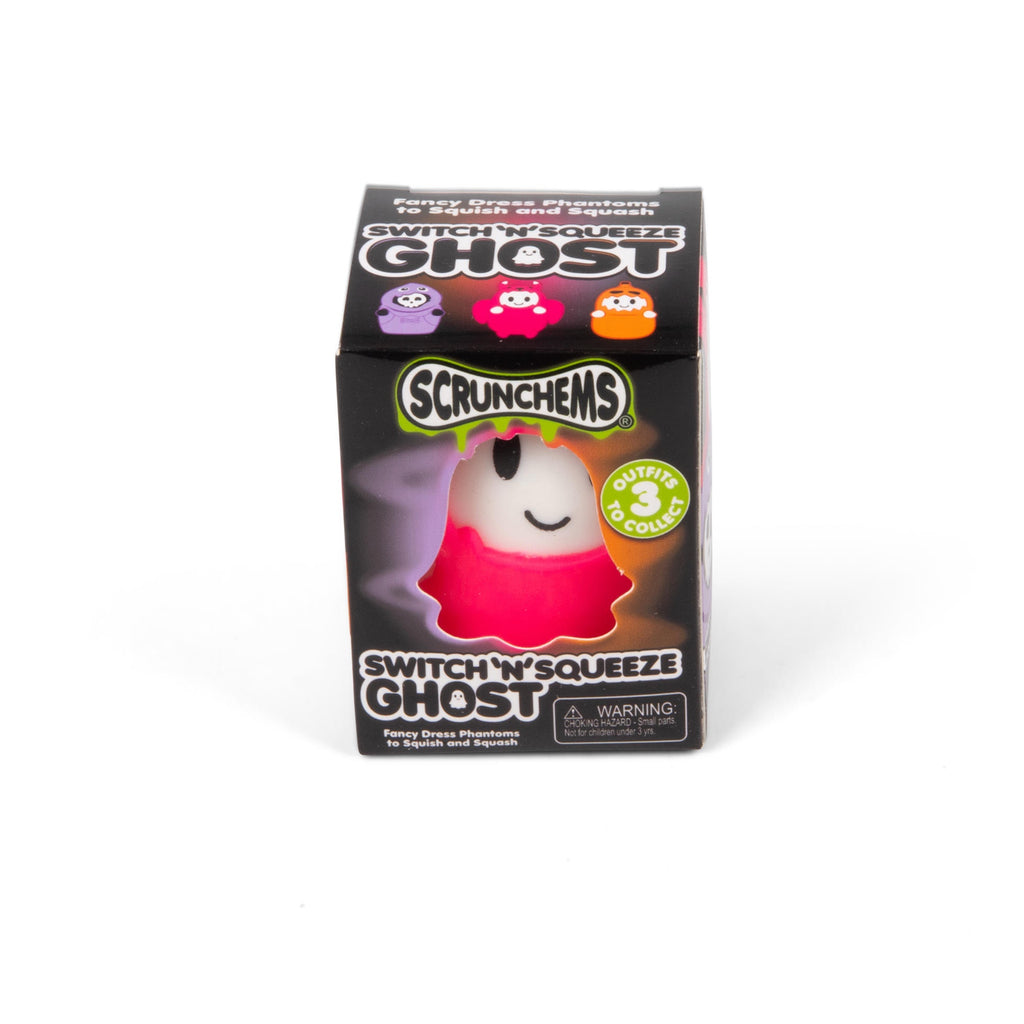 Pre-Order – Scrunchems™ Switch 'N' Squeeze Ghost