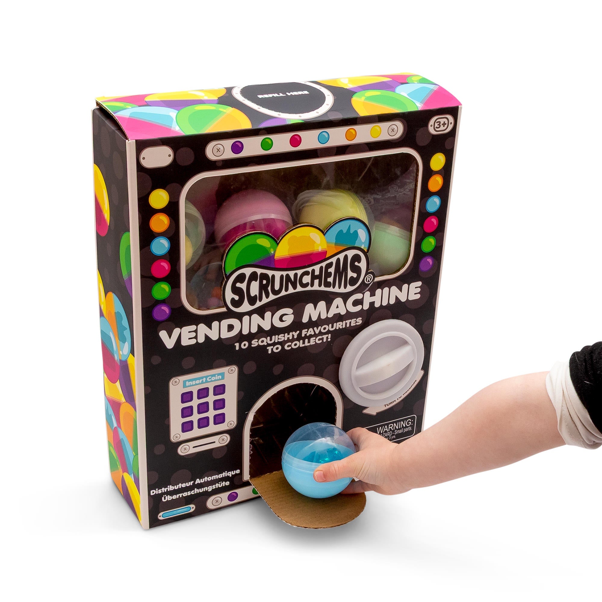 Scrunchems Vending Machine Mystery Squishy – Blind Box Ships August