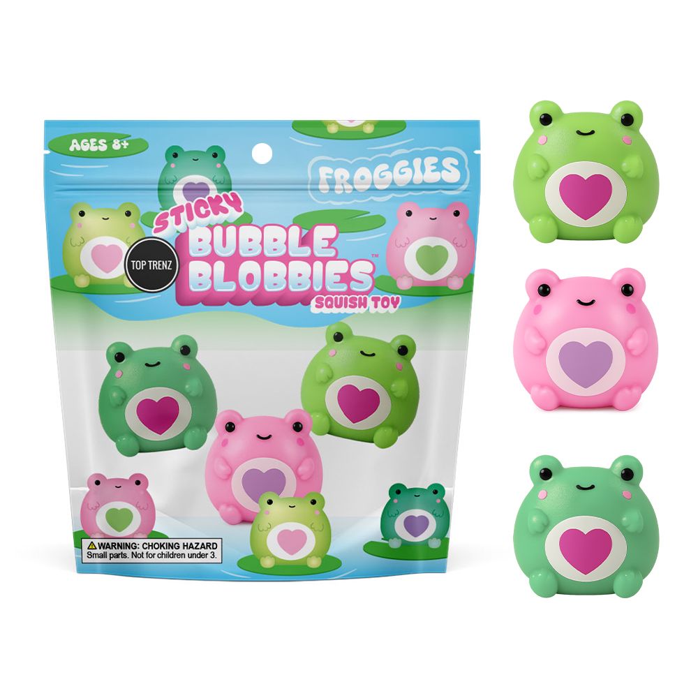 Sticky Bubble Blobbies™ Froggies- PreOrder