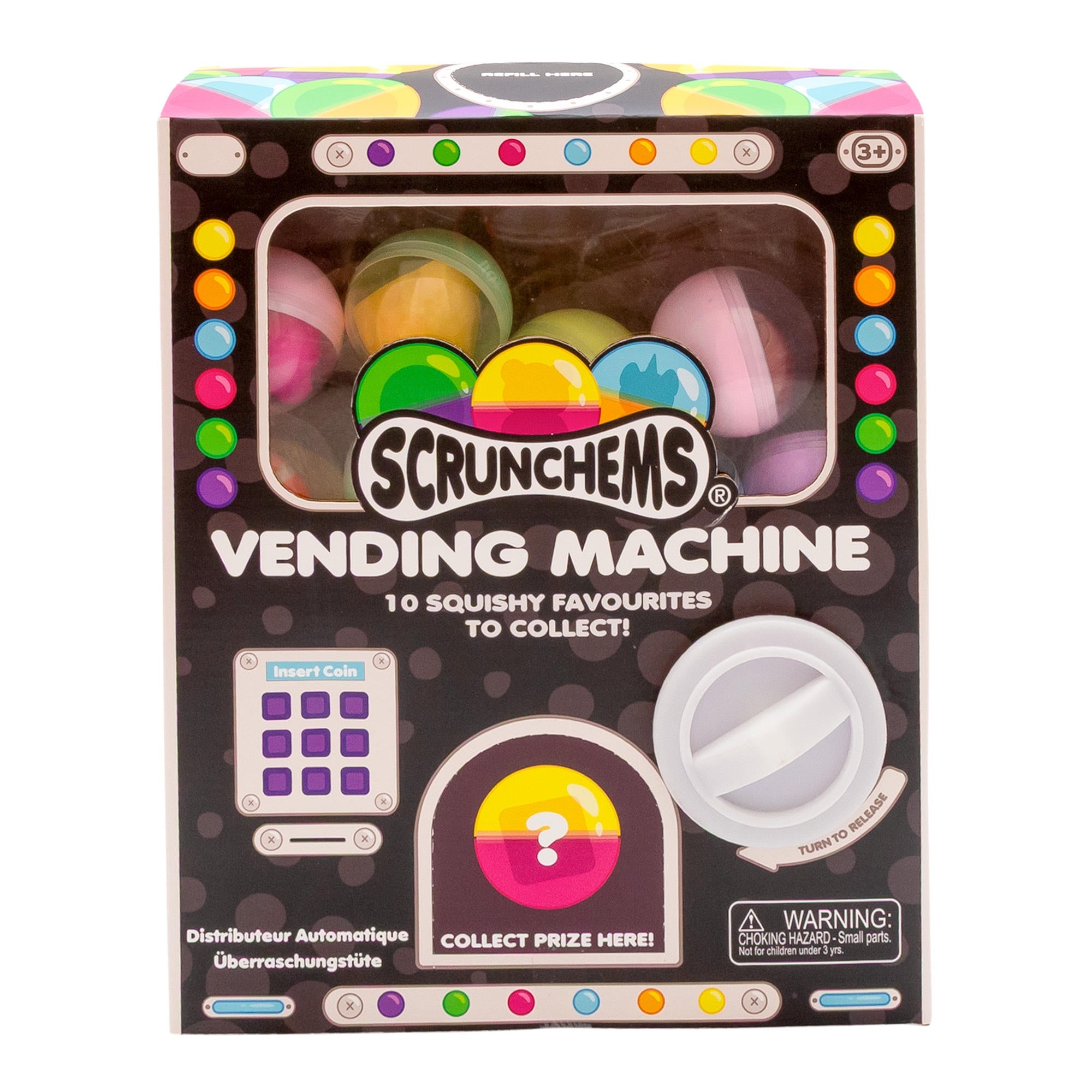 Scrunchems Vending Machine Mystery Squishy – Blind Box Ships August
