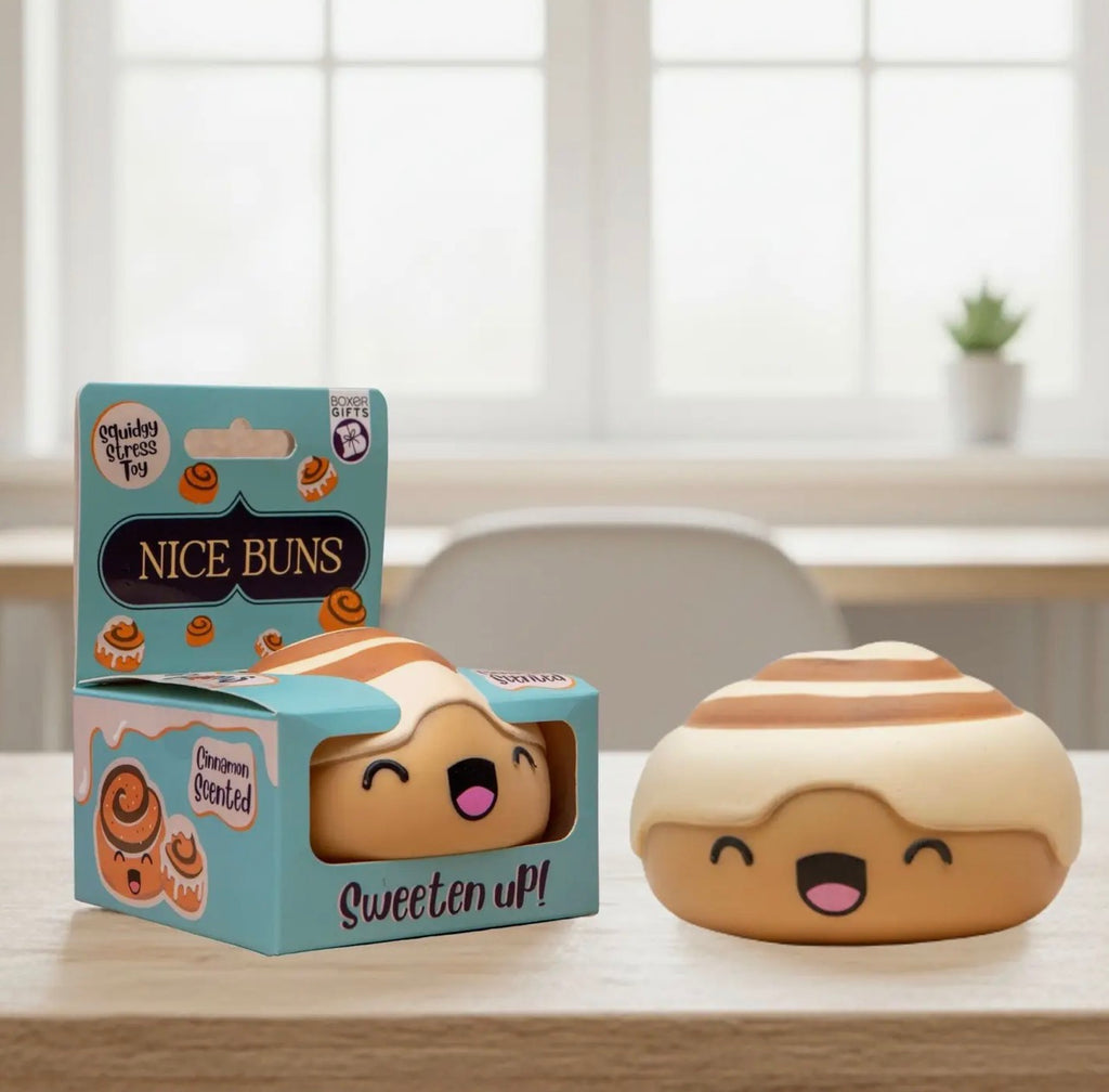 Nice Buns Cinnamon Roll Squishy – Cinnamon Scented