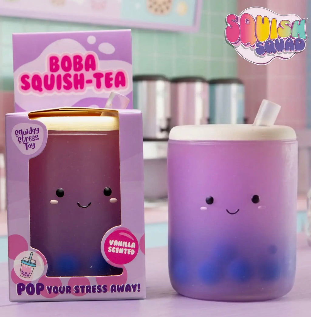 Boba Squish-Tea Stress Toy – Vanilla Scented