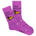 K. Bell Happy Halloweenie Crew Socks