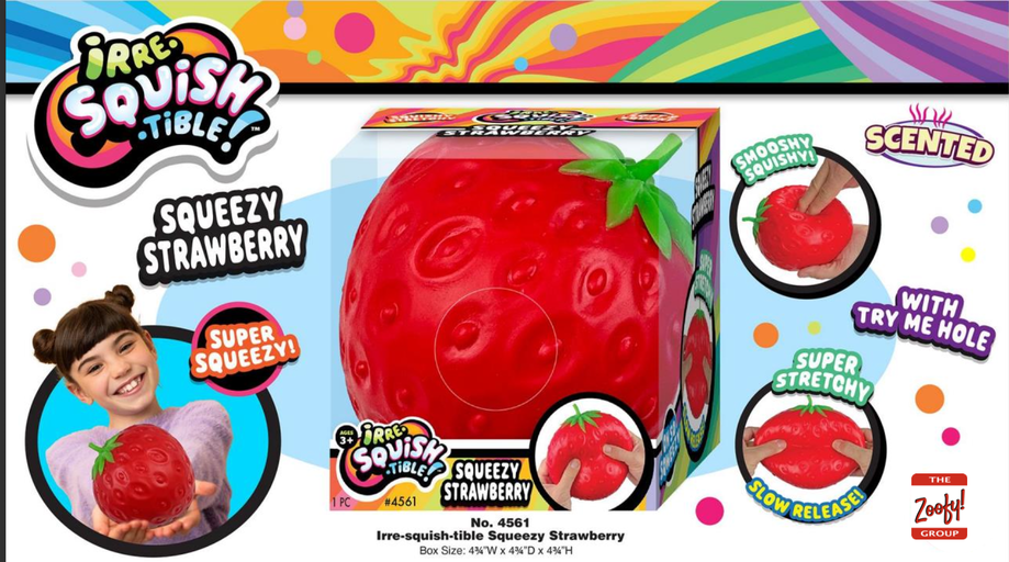 IRRE Squish-Tible™ Squeezy Strawberry PRE-ORDER