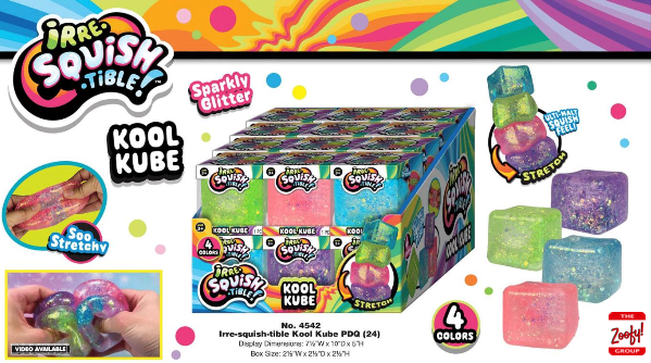Irre Squish-tible™ Glitter Cube PRE-ORDER