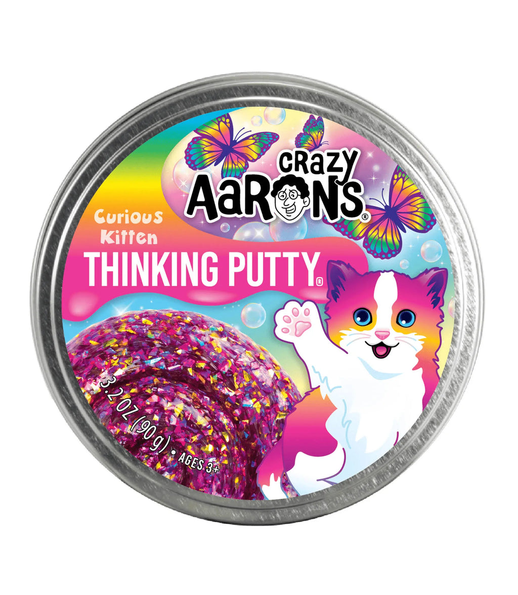 Curious Kitten Thinking Putty® by Crazy Aaron’s