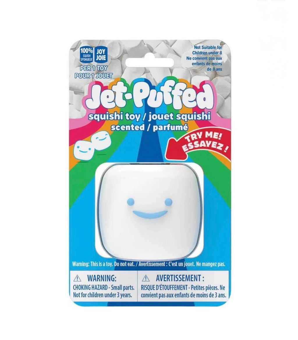 Jet puffed scented marshmallows squish