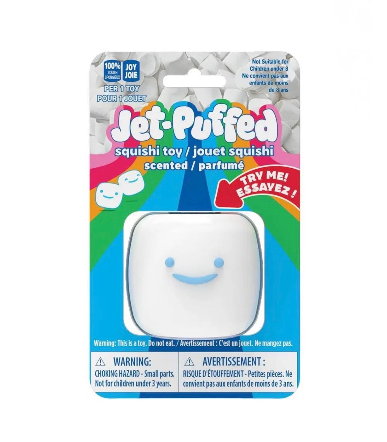 Jet puffed scented marshmallows squish