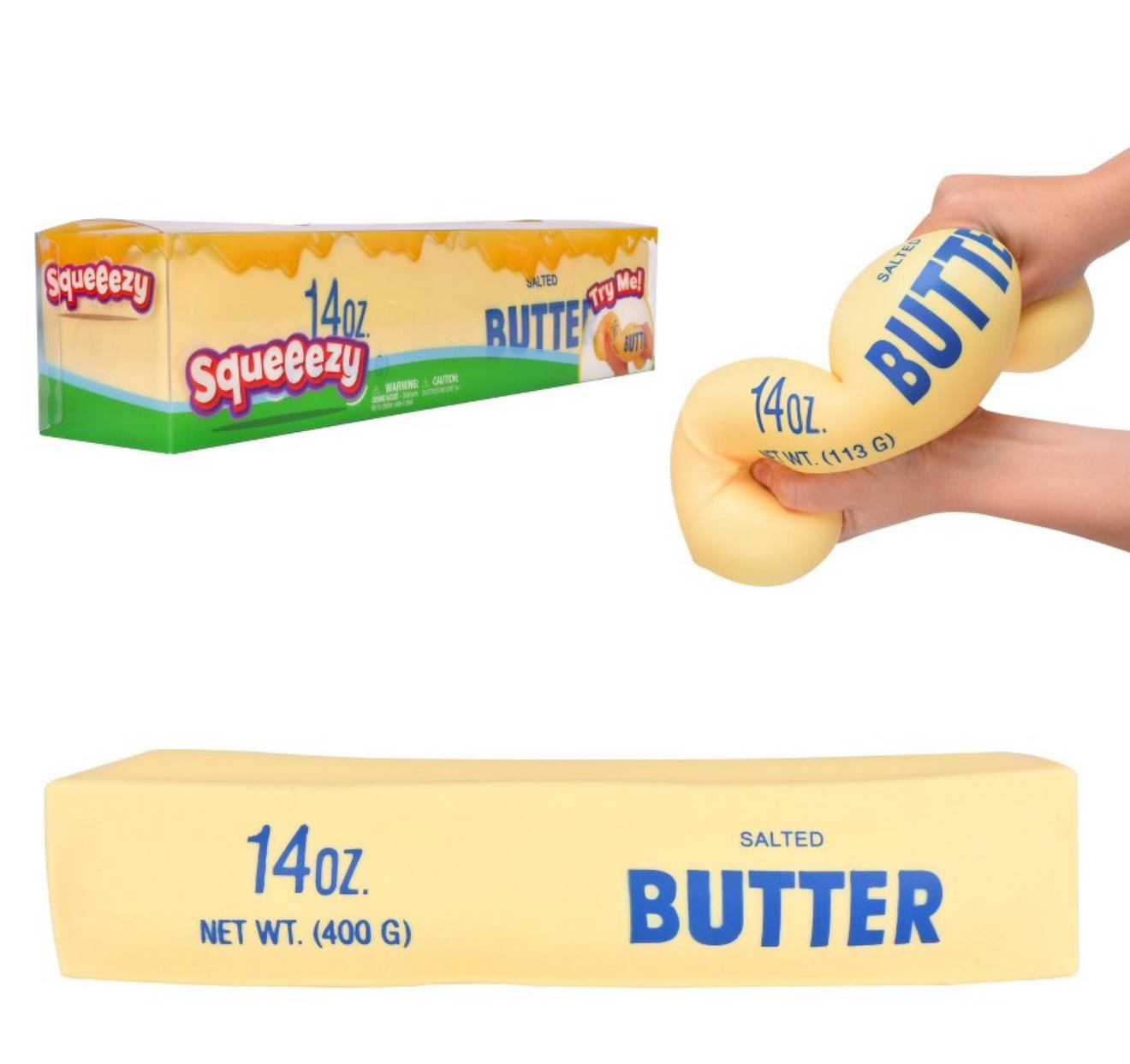 Squeezy Butter stick squishy