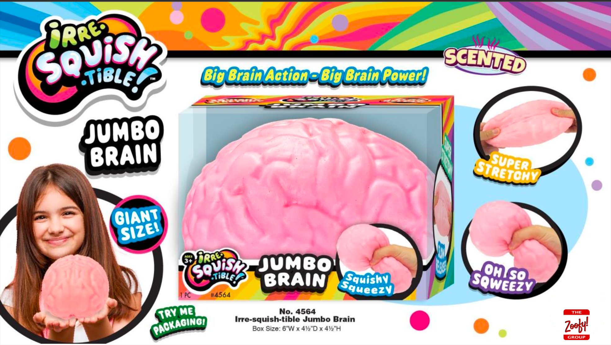 IRRE Squish-Tible™ Jumbo Brain PRE-ORDER