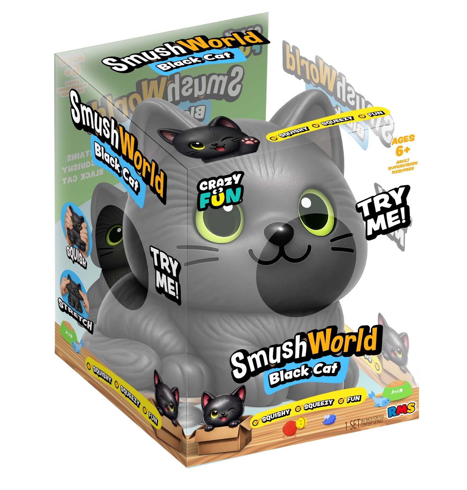 SmushWorld Black Cat By RMS