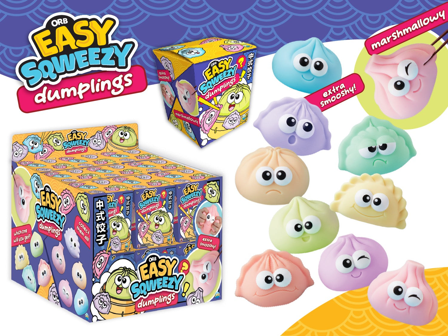 Easy Sqweezy™ Dumpling Blind Boxes