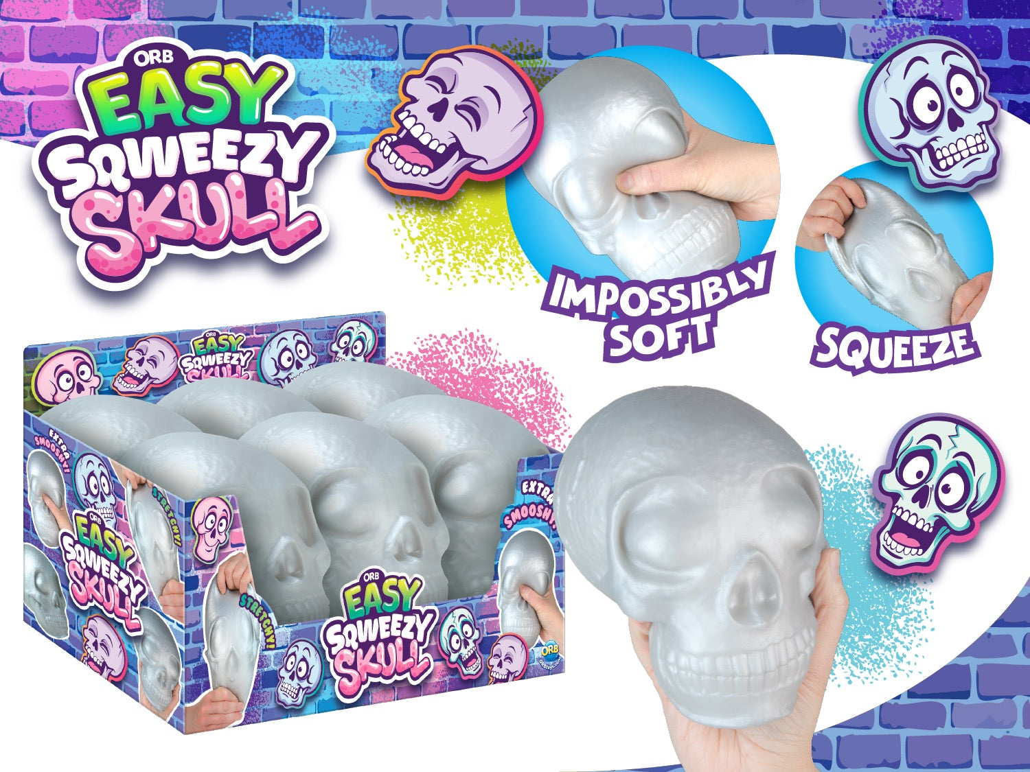 Easy Sqweezy™ Skull