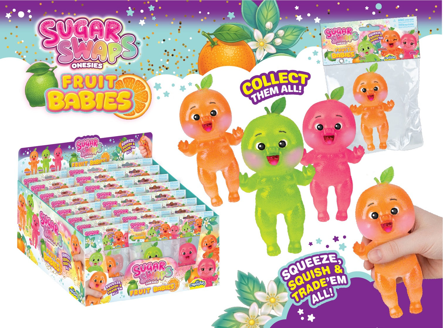 Sugar Swaps™ Onesies Fruit Babies Citrus