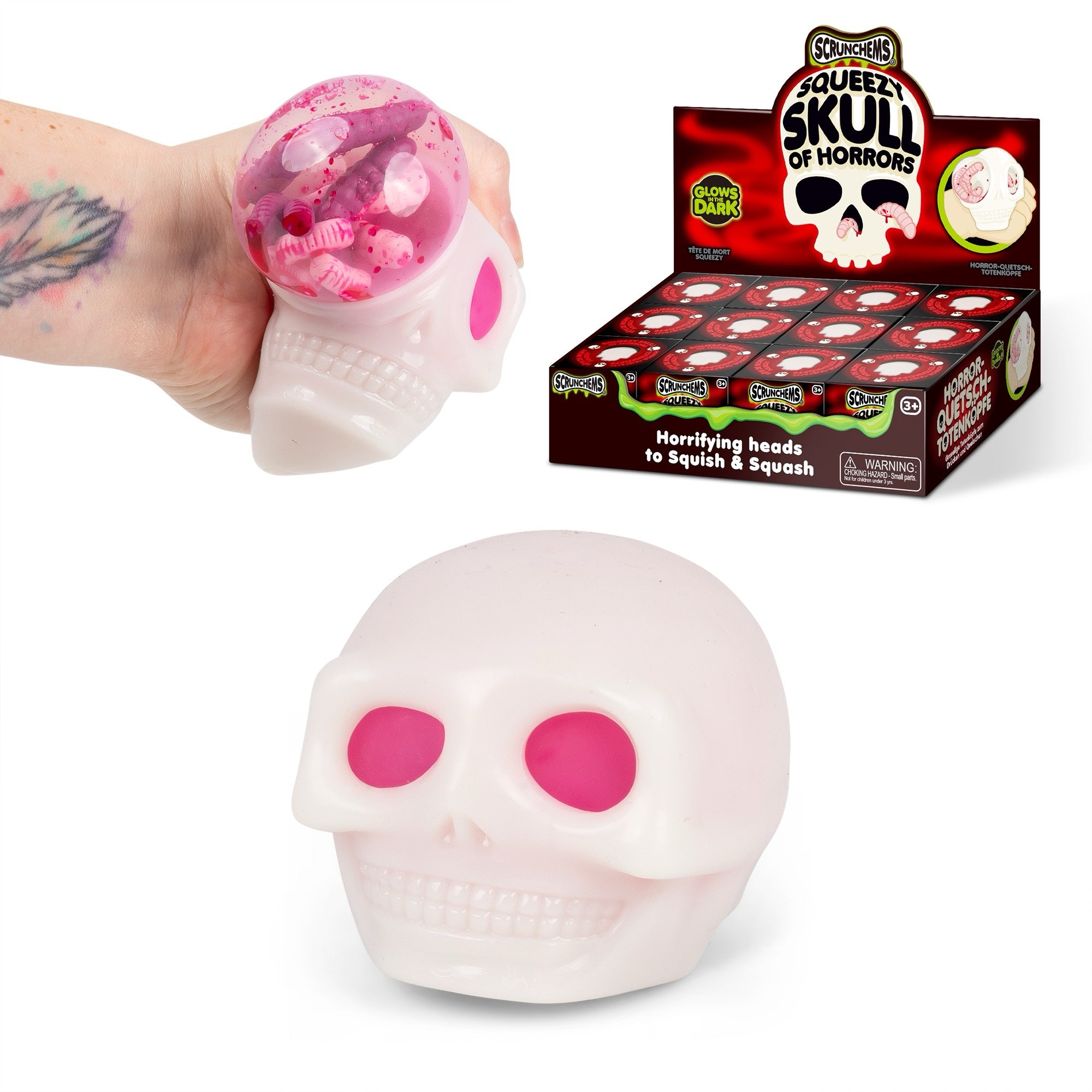 Pre-Order – Scrunchems™ Squeezy Skull of Horrors