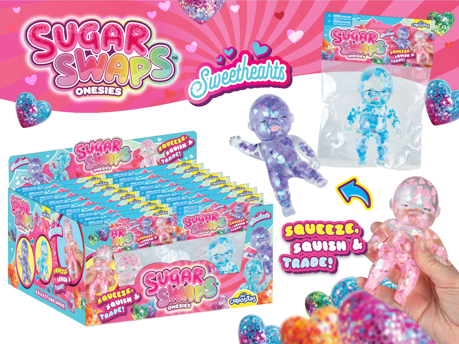 Sugar Swaps™ Onesies Sweethearts